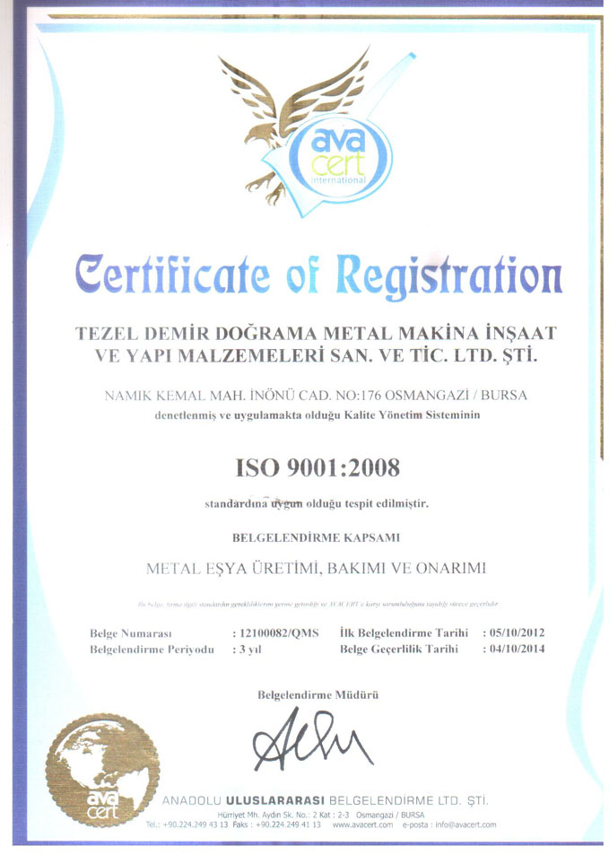 METAL EŞYA BAKIM VE ONARIM... 